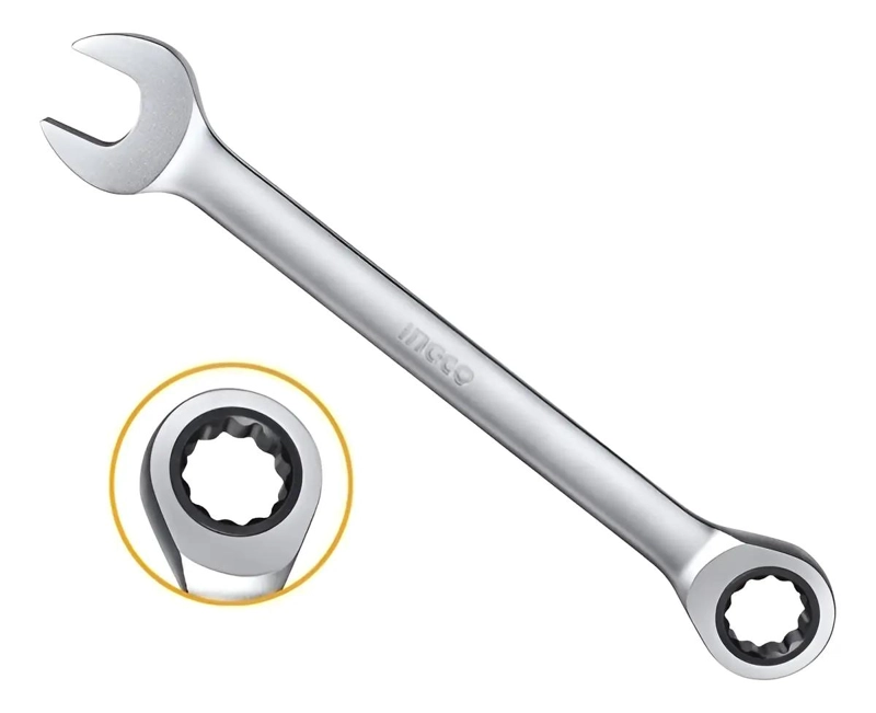 LLAVE PUNTA CORONA CON CHICHARRA 21 MM - 1