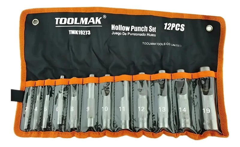 SACABOCADOS DE IMPACTO 12 PIEZAS 3MM A 19MM - 1