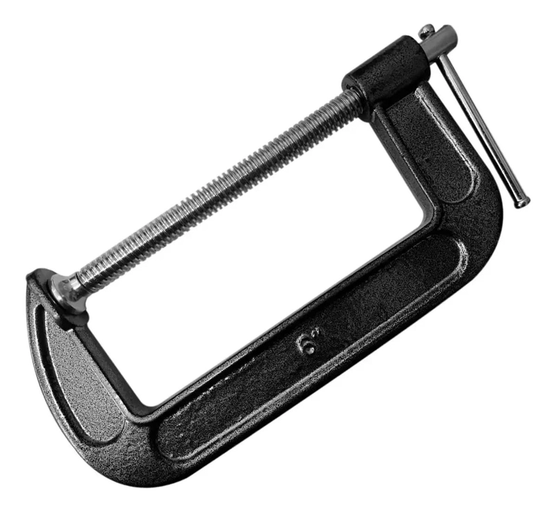 PRENSA TIPO G DE HIERRO FUNDIDO 12CM - 1