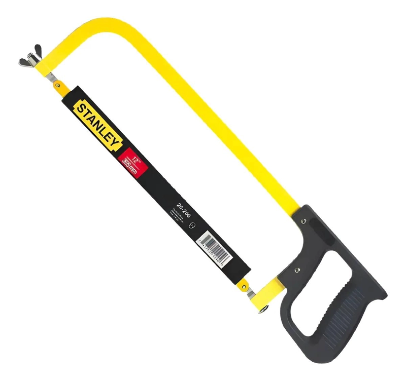 SIERRA ARCO AMARILLA Y NEGRA 30,5 CM - 1