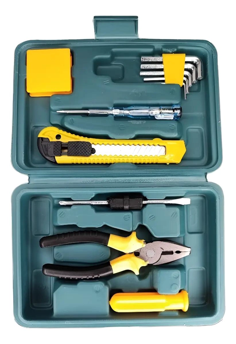 KIT DE HERRAMIENTAS 7 PIEZAS EN CAJA - 1