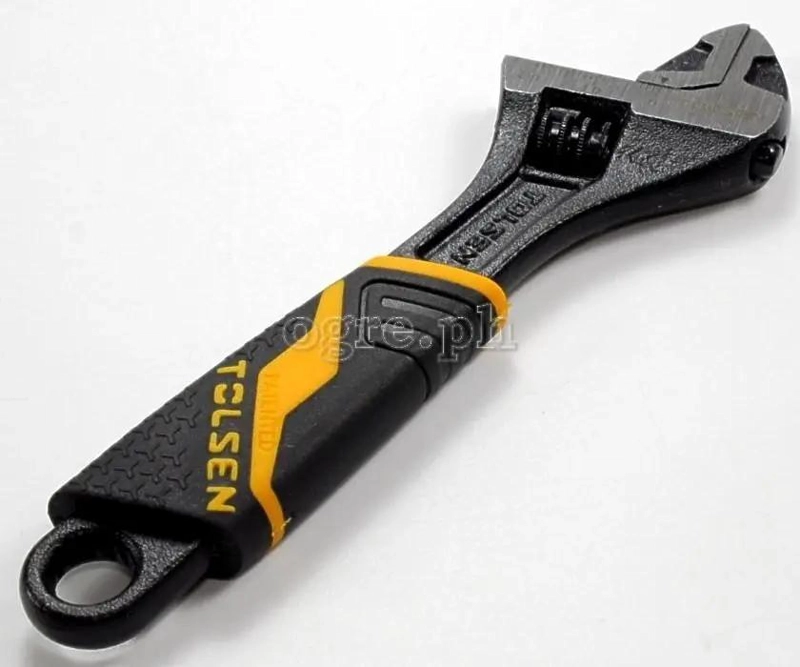 LLAVE AJUSTABLE 150 MM CON MANGO PLASTICO - 3