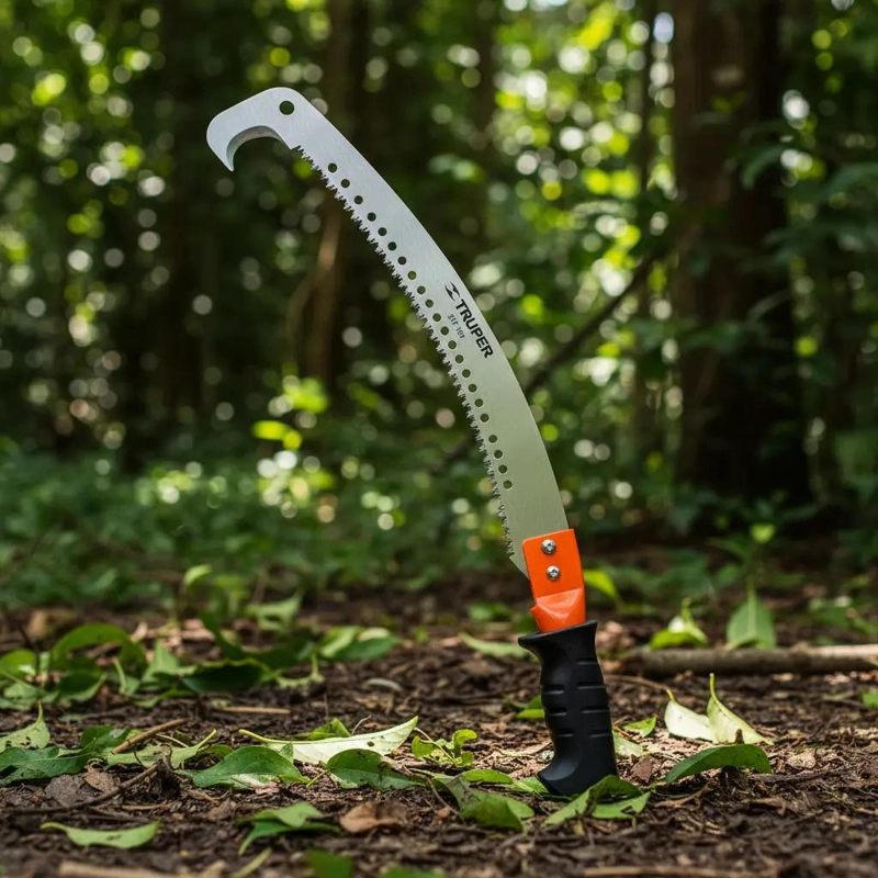 SERRUCHO DE PODA CURVO 16'' PARA JARDINERIA - 2