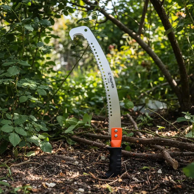SERRUCHO DE PODA CURVO 16'' PARA JARDINERIA - 5