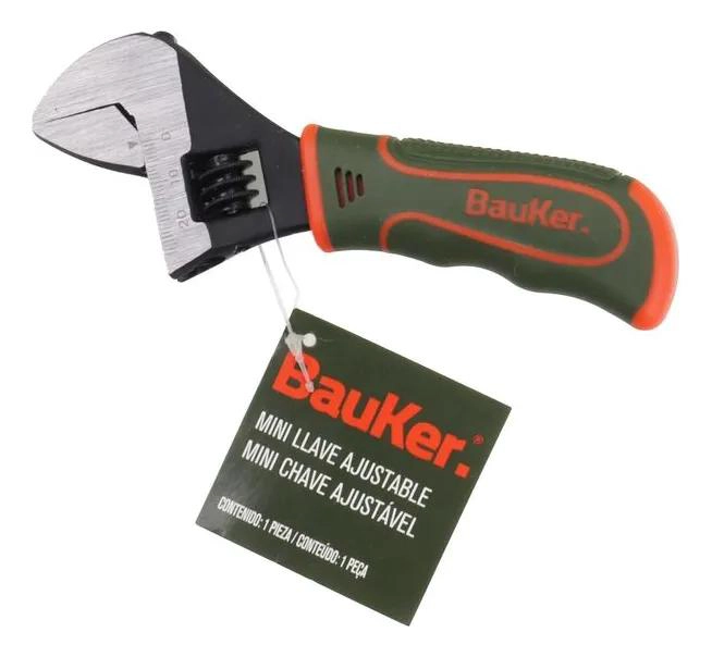 LLAVE FRANCESA AJUSTABLE MINI 18 CM - 1
