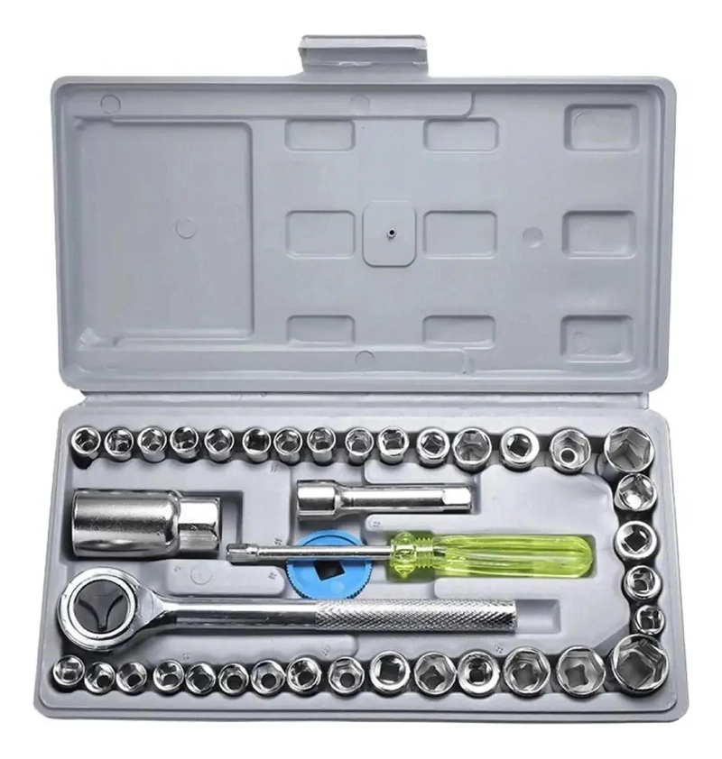 SET DE DADOS 40 PIEZAS EN MALETIN - 1
