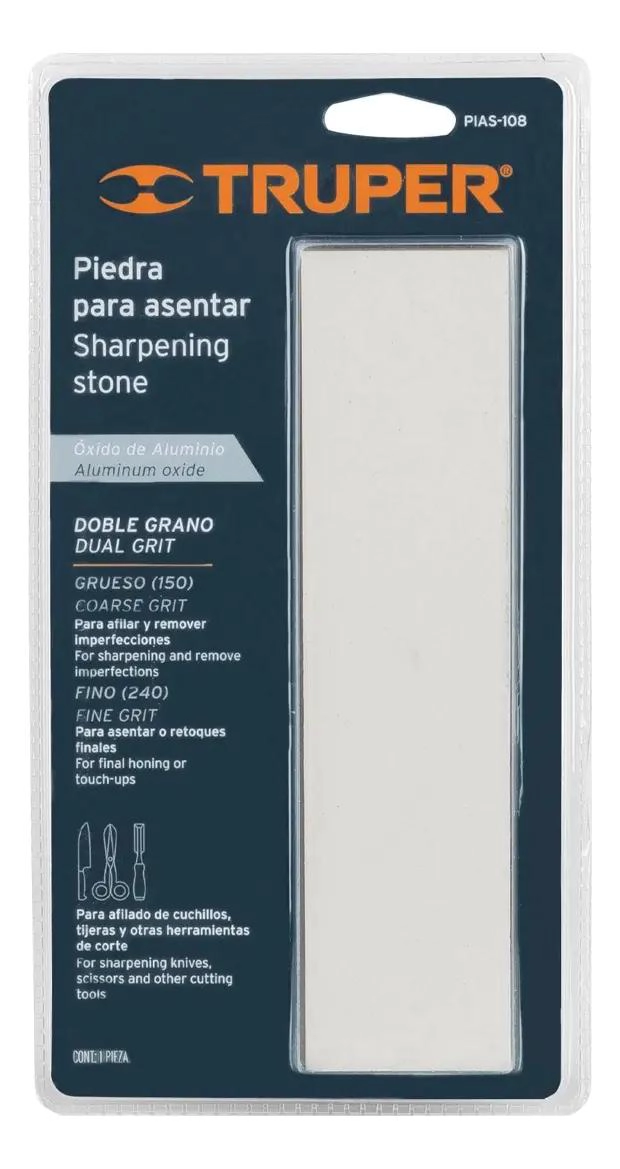 PIEDRA DE AFILAR OXIDO DE ALUMINIO 200X50 MM - 4