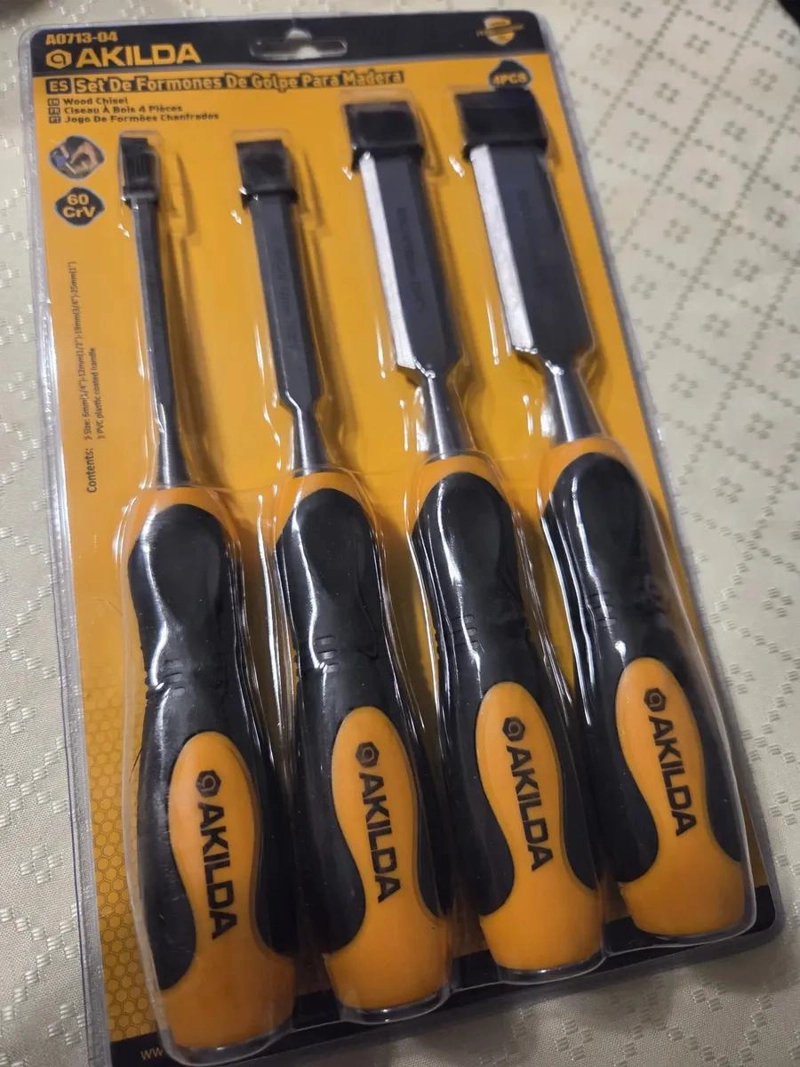 SET DE FORMONES DE GOLPE PARA MADERA 4 PIEZAS - 3