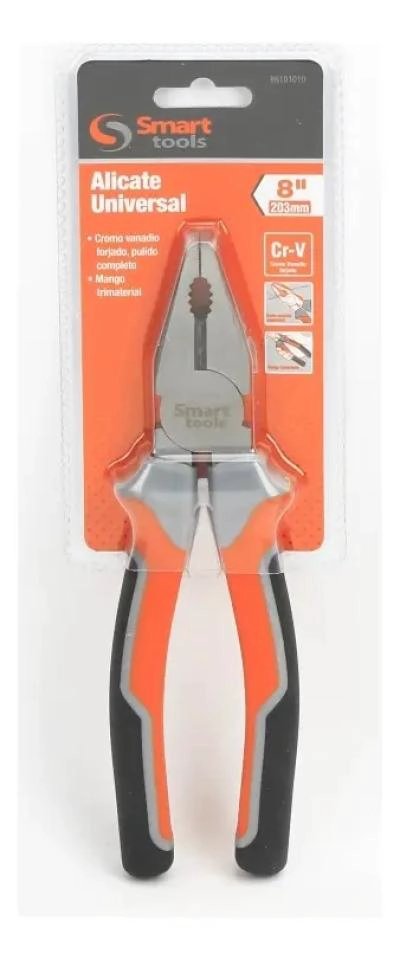 ALICATE UNIVERSAL DE 8 PULGADAS CON MANGO ERGONOMICO - 1