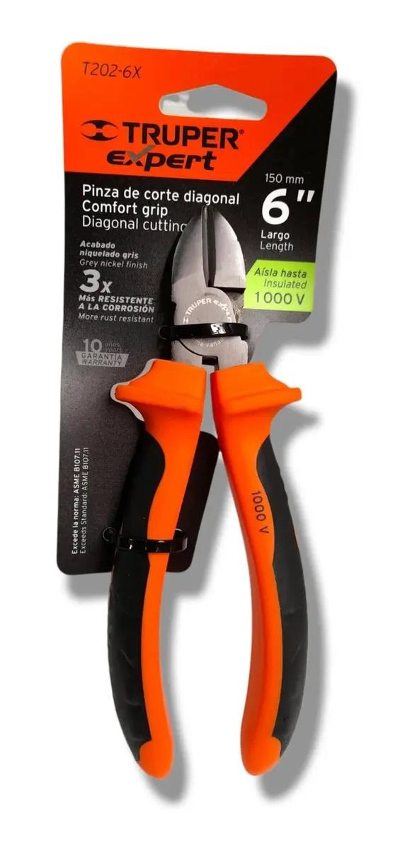 ALICATE DE CORTE AISLADO 6 PULGADAS 1000V - 3