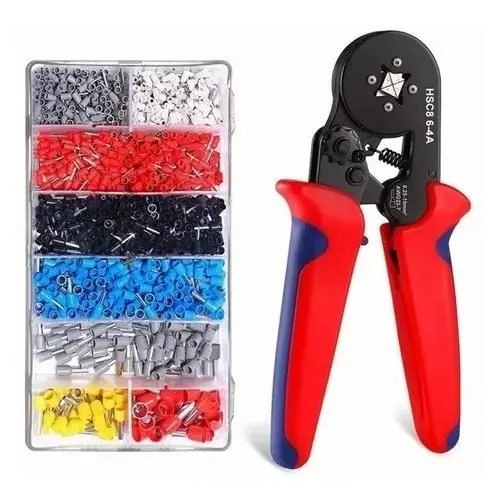 KIT DE CRIMPADORA CON 1250 TERMINALES - 1