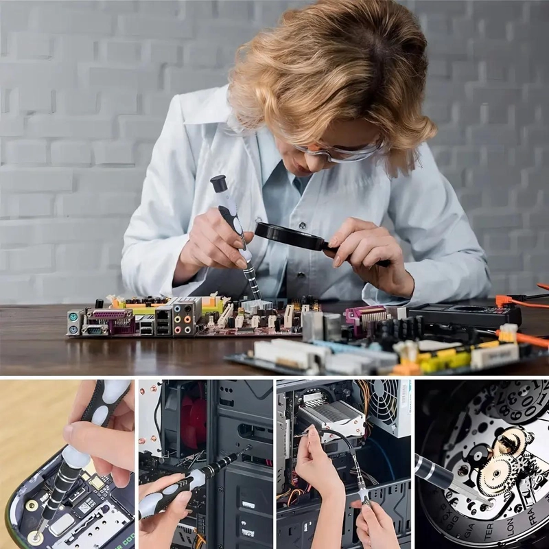 KIT DE DESTORNILLADORES 115 EN 1 MULTIFUNCIONAL - 8