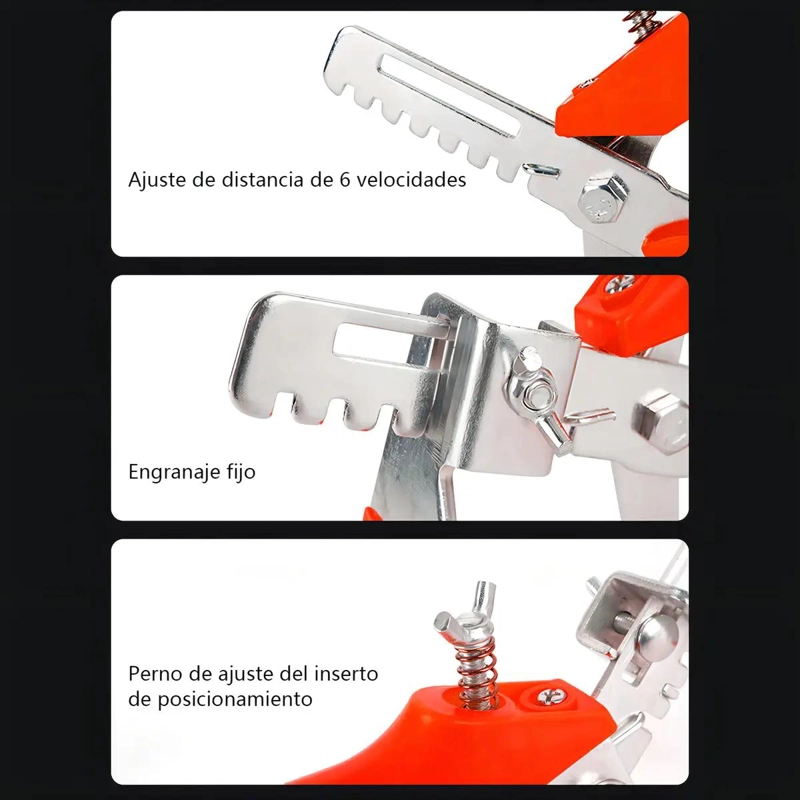 SISTEMA DE NIVELACION DE BALDOSAS CON CUÑAS Y CLIPS - 4