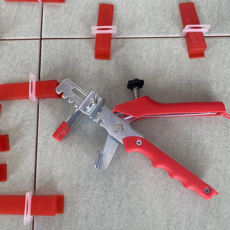 SISTEMA DE NIVELACION DE BALDOSAS CON CUÑAS Y CLIPS - 7