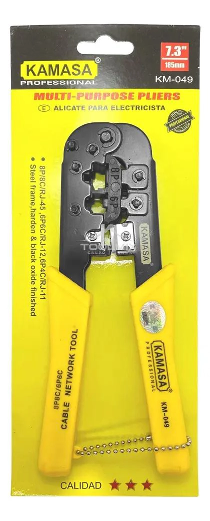 ALICATE CRIMPEADOR PARA CONECTORES MODULARES - 2