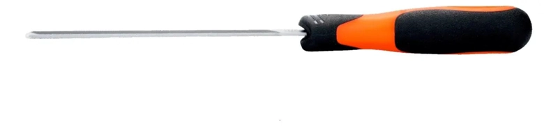 LIMA PLANA CON MANGO ERGONOMICO DE ACERO - 3