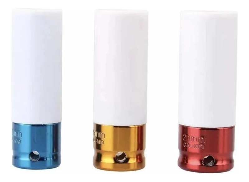 SET DE DADOS PARA LLANTAS 3 PCS 17MM 19MM 21MM - 1