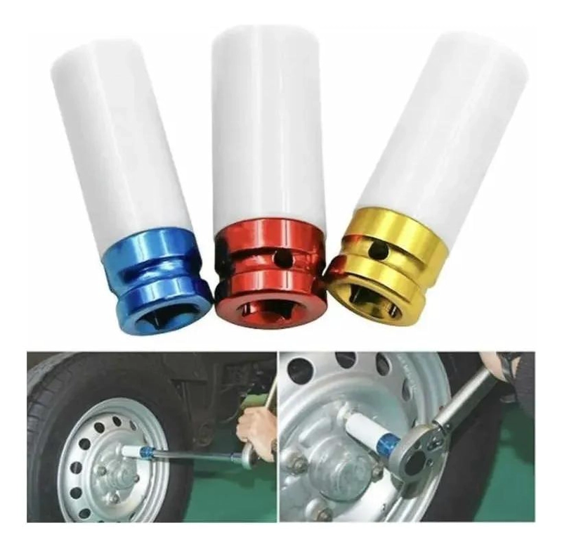 SET DE DADOS PARA LLANTAS 3 PCS 17MM 19MM 21MM - 5
