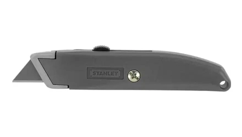 CUCHILLO CARTONERO RETRACTIL METALICO GRANDE - 2
