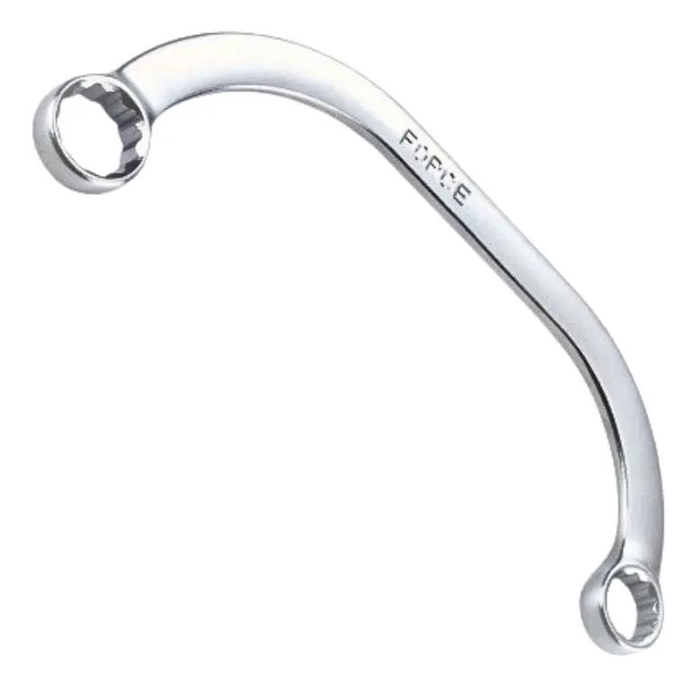 LLAVE CORONA CURVA 12X14 MM DE ACERO - 1