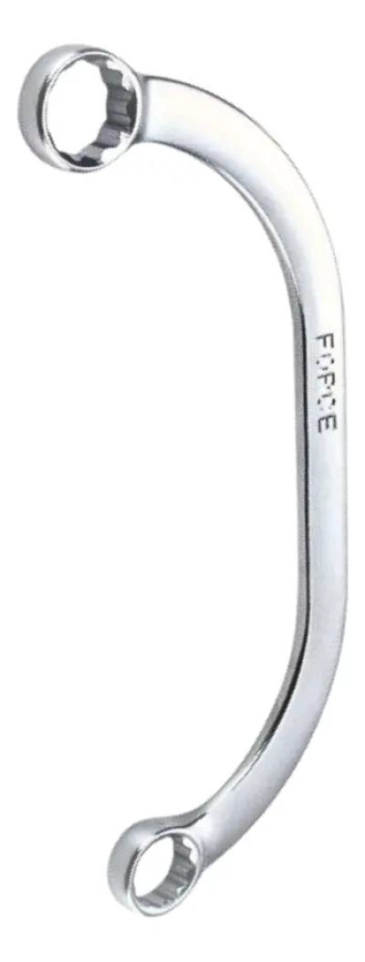 LLAVE CORONA CURVA 12X14 MM DE ACERO - 2
