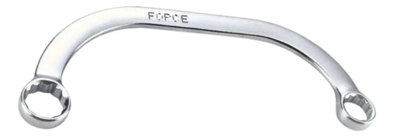 LLAVE CORONA CURVA 12X14 MM DE ACERO - 3
