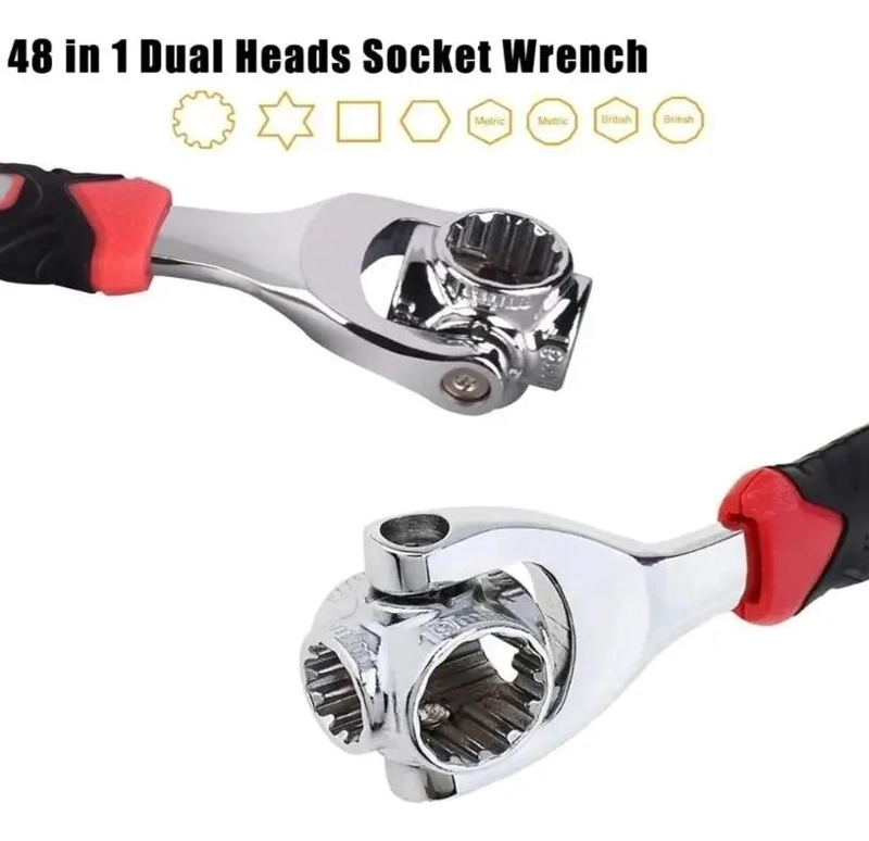 LLAVE UNIVERSAL 48 EN 1 CON MANGO ERGONOMICO - 9