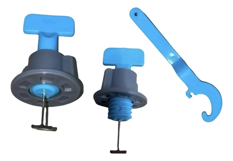 CLIPS NIVELADORES CERAMICA 100 UNIDADES AZUL - 2