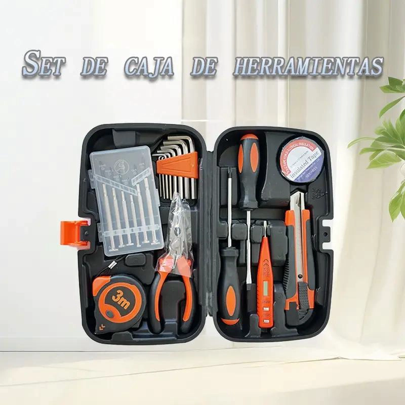 SET DE HERRAMIENTAS PORTATIL PARA BRICOLAJE - 4