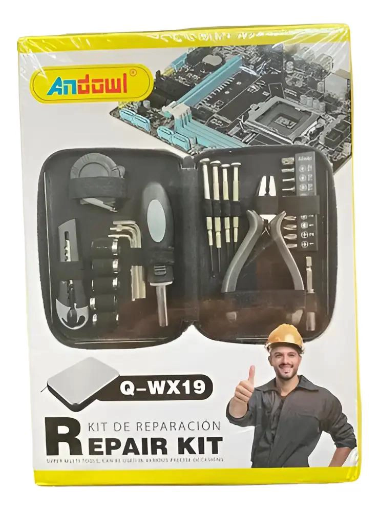 SET DE DESTORNILLADORES CON PUNTAS INTERCAMBIABLES - 1