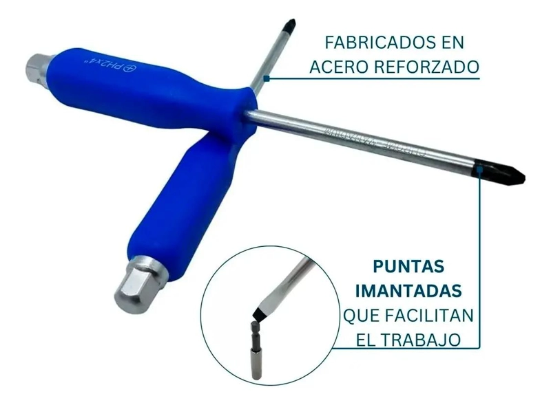 JUEGO DE DESTORNILLADORES DE IMPACTO 12 PIEZAS - 5