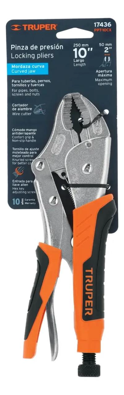 CAIMAN CURVO DE 10 PULGADAS PARA SUJECION - 5