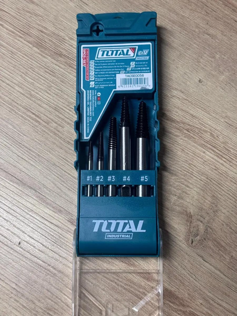 SET DE EXTRACTORES DE TORNILLOS 5 PIEZAS - 3
