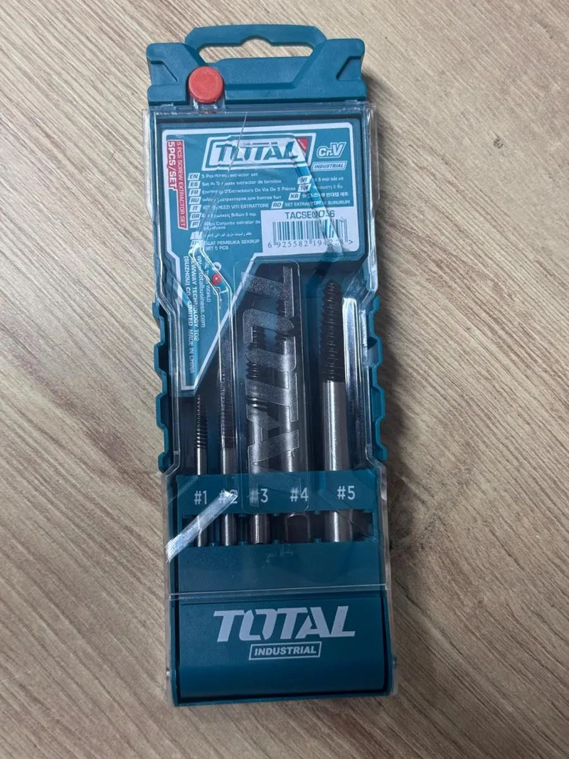 SET DE EXTRACTORES DE TORNILLOS 5 PIEZAS - 5