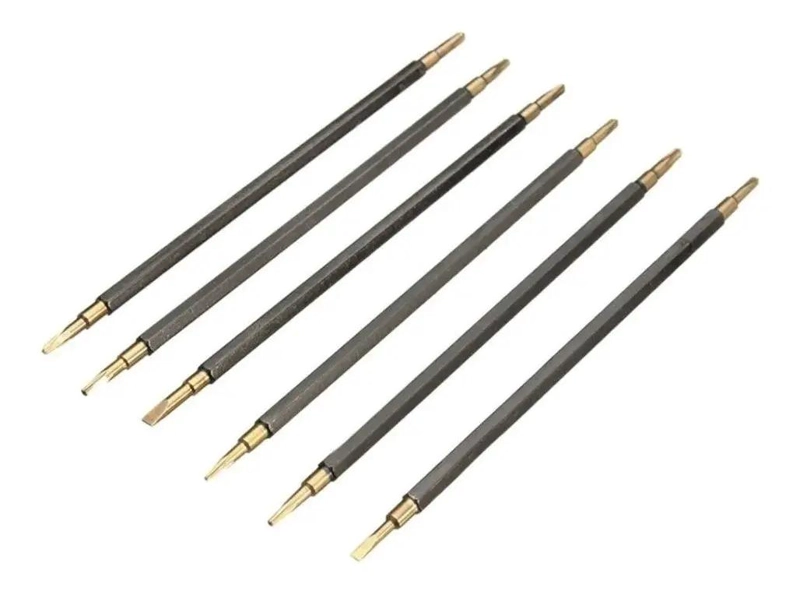 KIT DE DESTORNILLADORES DE PRECISION 6 + 1 - 6