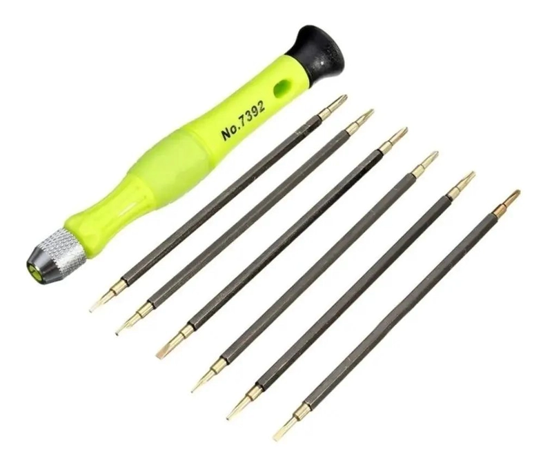KIT DE DESTORNILLADORES DE PRECISION 6 + 1 - 9