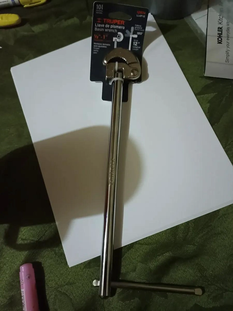 LLAVE AJUSTABLE PARA PLOMERO 12 PULGADAS - 3