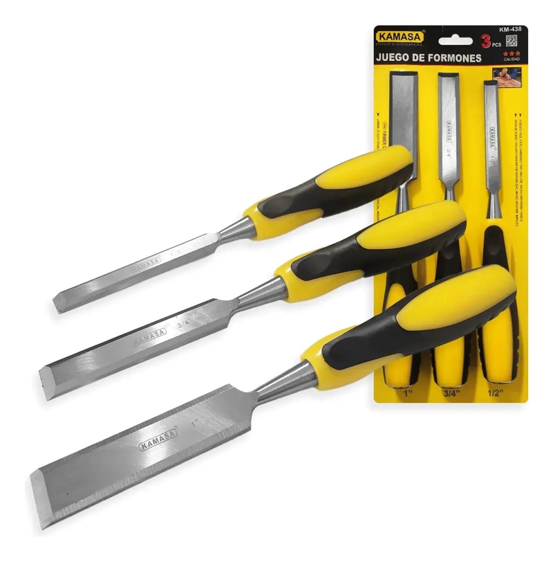 SET DE 4 FORMONES DE ACERO FORJADO - 1