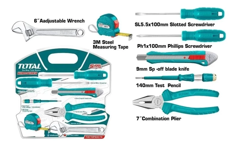 KIT DE HERRAMIENTAS 7 PIEZAS EN MALETIN - 2