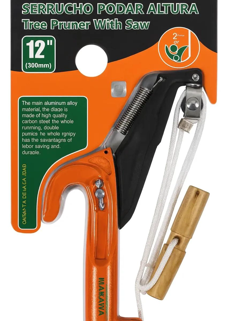 TIJERA DE ALTURA CON SIERRA PARA JARDINERIA - 2