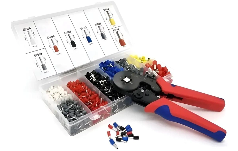 ALICATE CRIMPADOR CON 1200 TERMINALES - 7