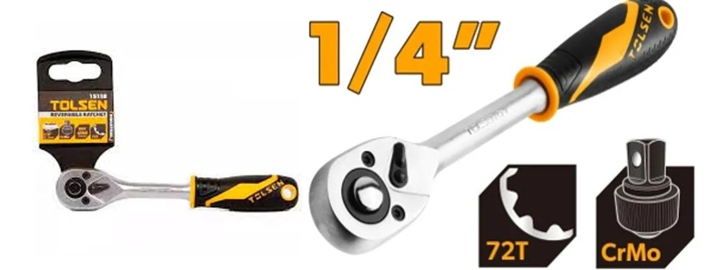LLAVE CHICHARRA 1/4' ACERO CRMO - 3