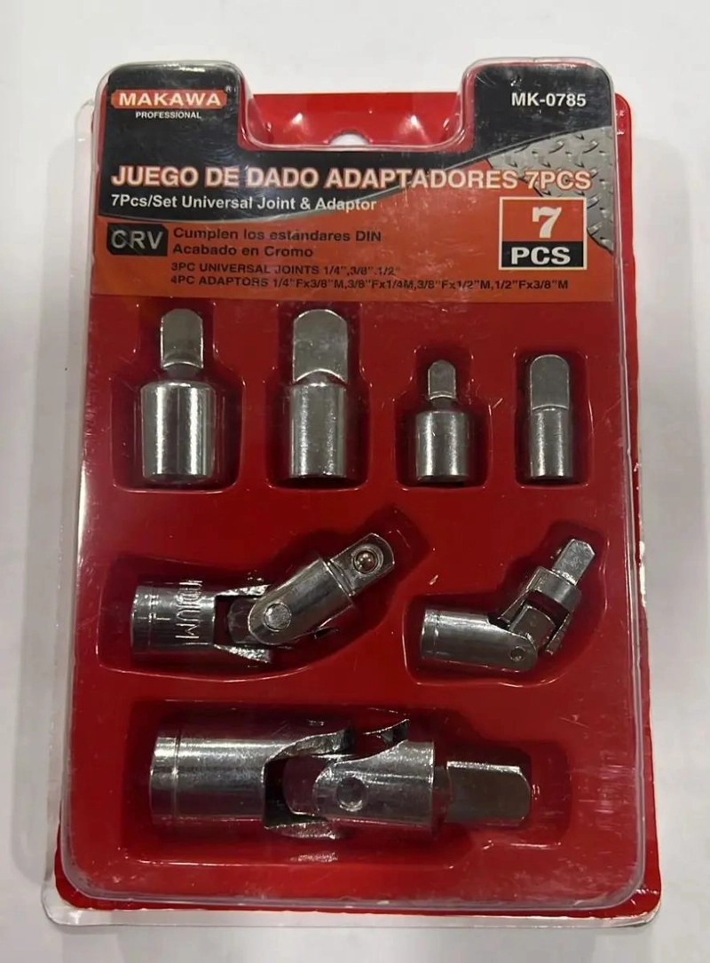 JUEGO DE DADOS ADAPTADORES 7 PIEZAS - 3