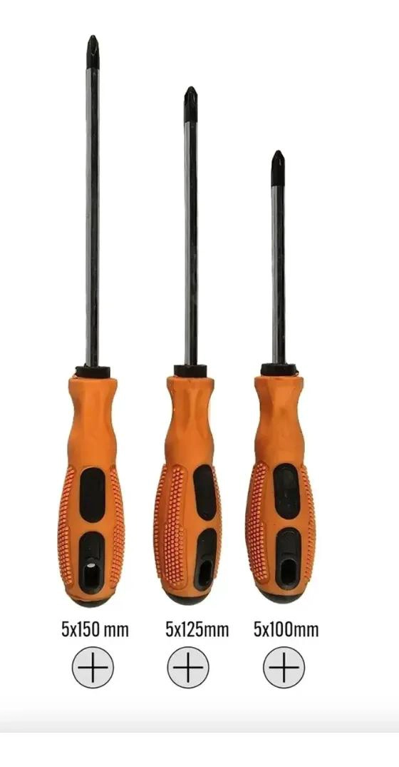 SET DE DESTORNILLADORES 6 PZAS 150MM - 2
