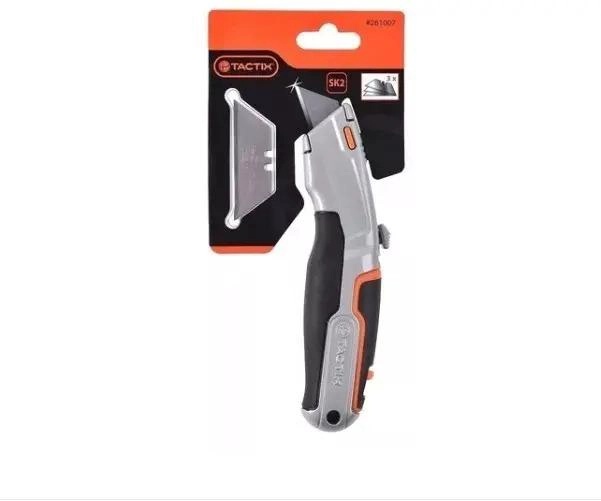 CUCHILLO CARTONERO TRABAJO PESADO ERGONOMICO - 4