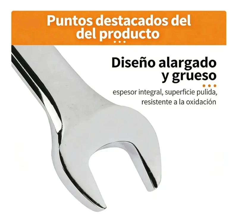 LLAVE AJUSTABLE DE 24MM CON TRINQUETE - 6