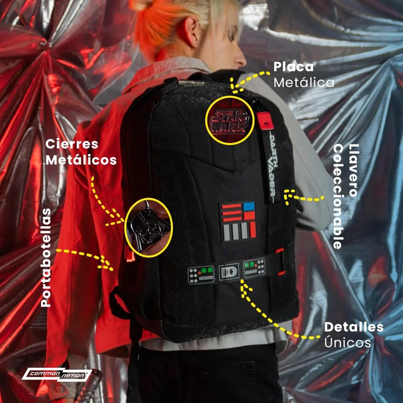 MOCHILA DARTH VADER LADO OSCURO STAR WARS - 5