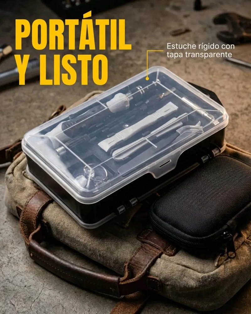JUEGO DE DESTORNILLADORES DE PRECISION 115 EN 1 - 5