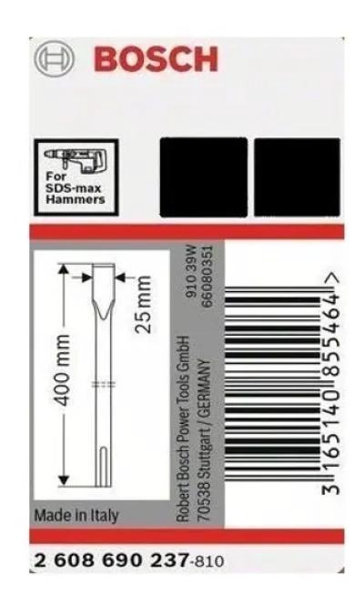 CINCEL SDS-MAX PLANO 400MM PARA DEMOLICION - 3