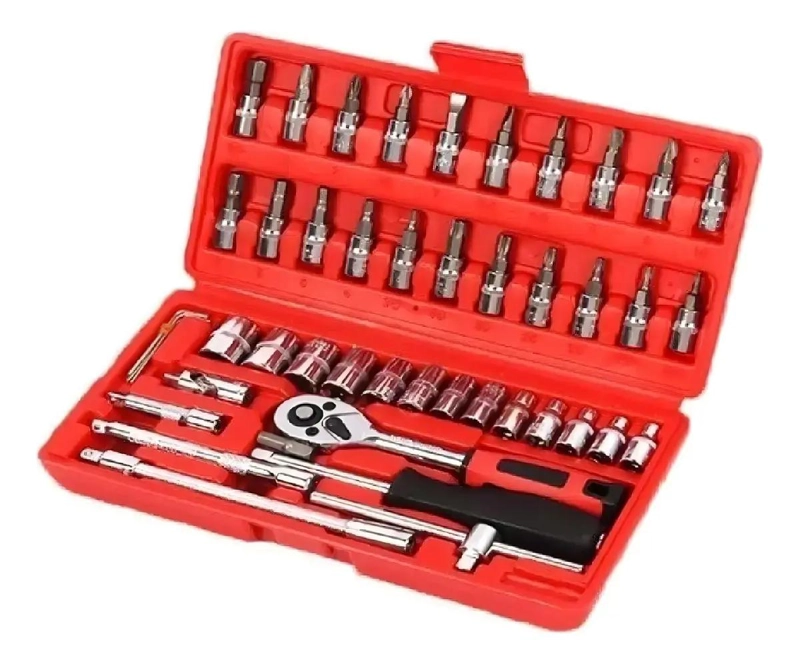 JUEGO DE DADOS 46 PIEZAS EN MALETIN PLASTICO - 9